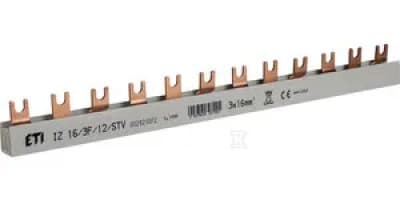 Haarukkakisko 3P 100A 16mm2 (12mod.) IZ16/3F/12/STV 002921072