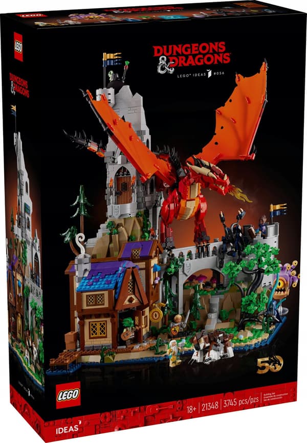 LEGO Ideas 21348 Dungeons & Dragons: Den Røde Drages Fortælling