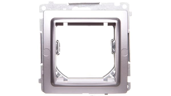 Simon Basic -adapteri (sovitin) standardiin 45x45mm hopea