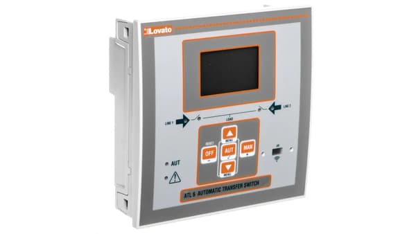 SZR systemcontroller med 110-240VAC strømforsyning og optisk port til styring af 2 trefasede ATL600 strømkilder