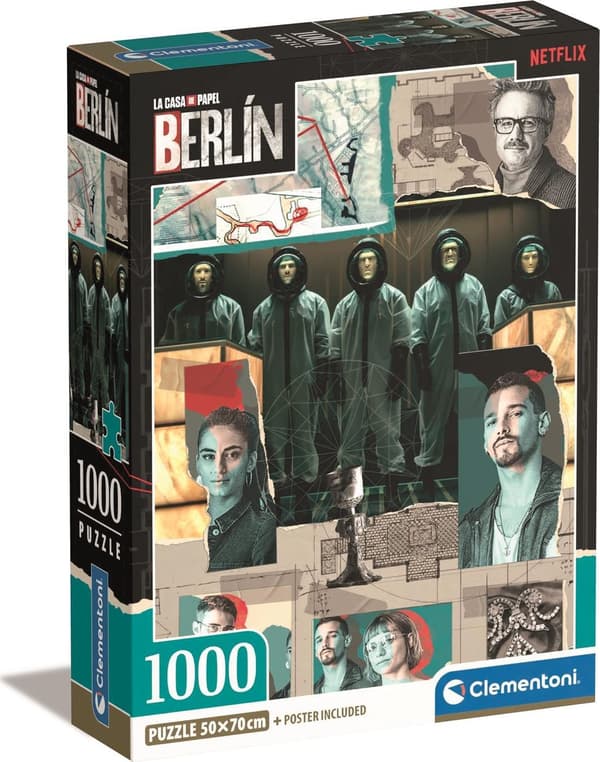 Puslespil 1000 Kompakt Netflix Berlin