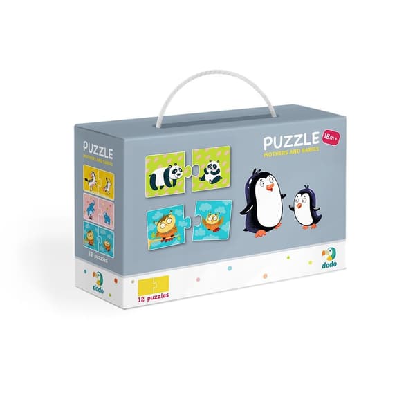 Palapeli 12x2 Äidit ja lapset