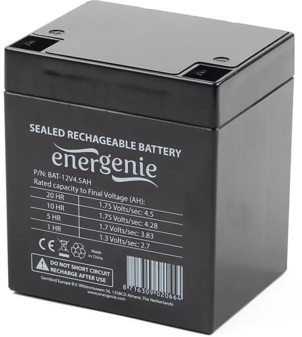 Batteri GEMBIRD BAT-12V4.5AH