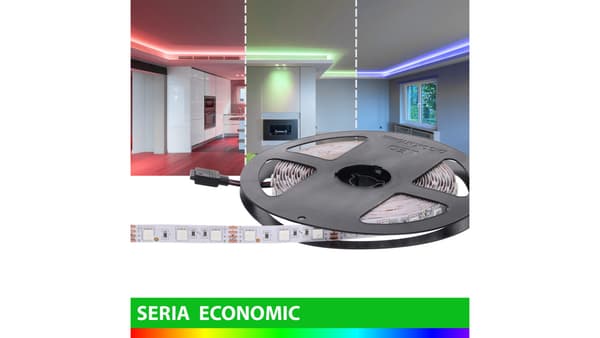 Tejp Economic IP63 12V 60led RGB SMD5050 (5)