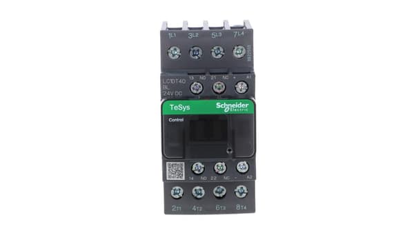 TeSys Deca effektkontaktor 40A 4P 24V DC 1Z 1R LC1DT40BL