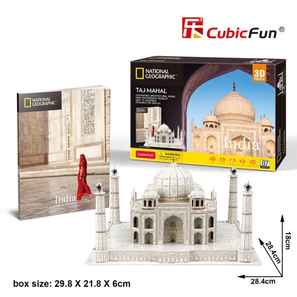 National Geographic Taj Mahal 3D-puslespil