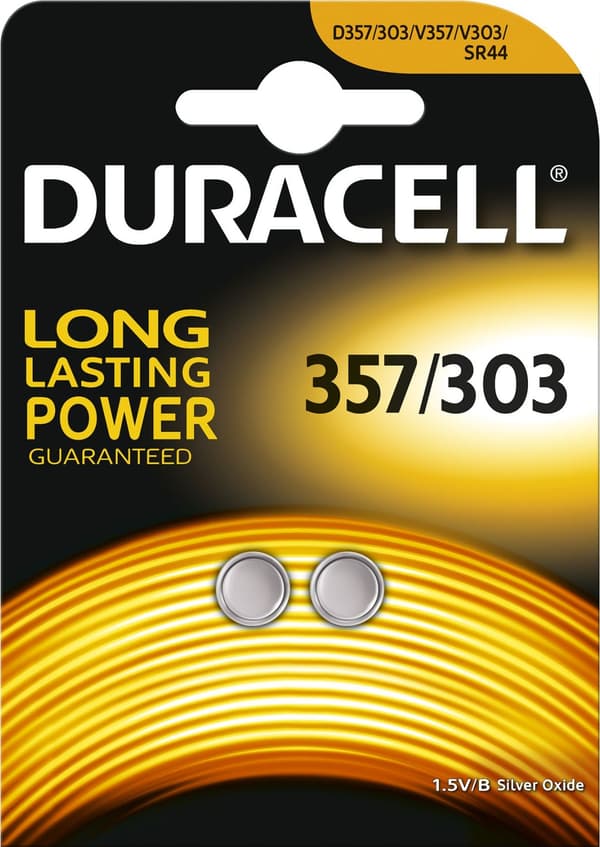 Oksidiakku DURACELL 303/357
