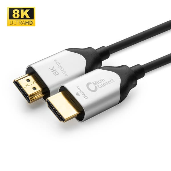 MicroConnect Premium Ultra High Speed Active Optic HDMI 2.1 8K Kabel 50m