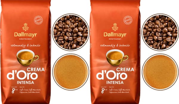Dallmayr Crema dOro Intensa hela kaffebönor 2 kg