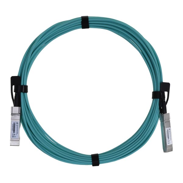 Ubiquiti fiberoptisk kabel Aqua farve