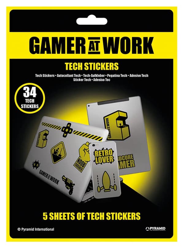 GAMER AT WORK TECH-DEKALER PYRAMID