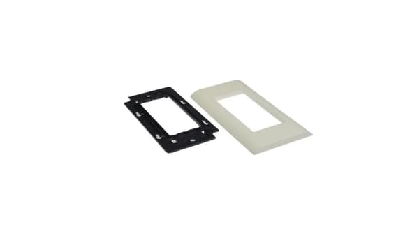 Ramme 2M fire-modul 148x81x9mm hvid JL-03-R2M-1