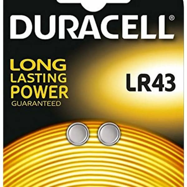 Alkaline knapcellebatterier DURACELL 052581 (2 stk)