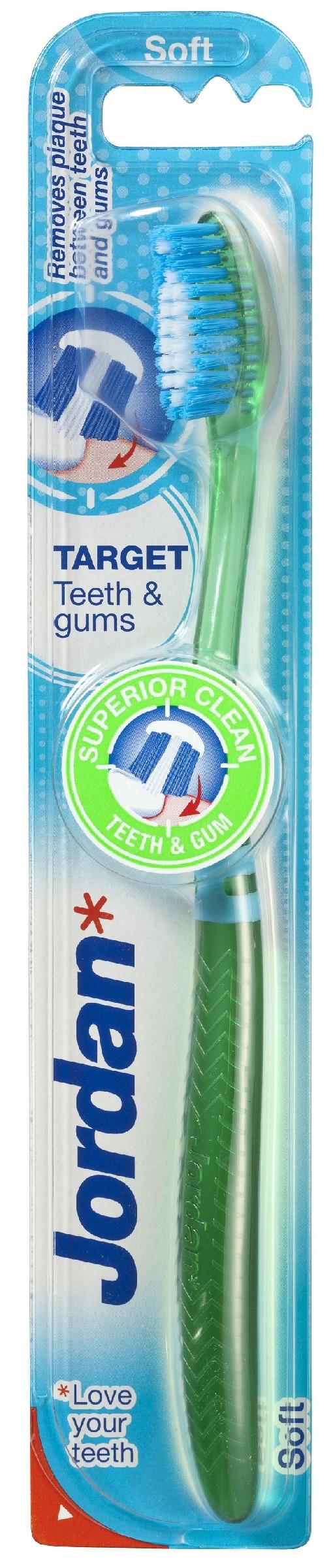 Jordan Hammasharja Target Teeth & Gums soft 1kpl - 1256101000