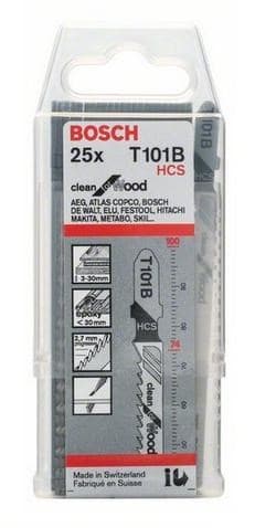 1x25 Bosch sticksågsblad T 101 B