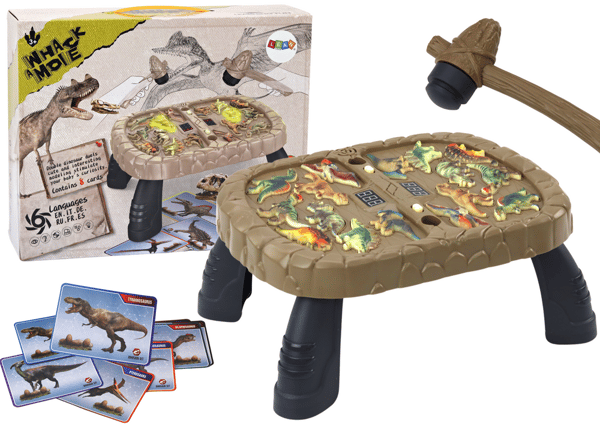 Whac-a-Mole Dinosaurs Rescue Game