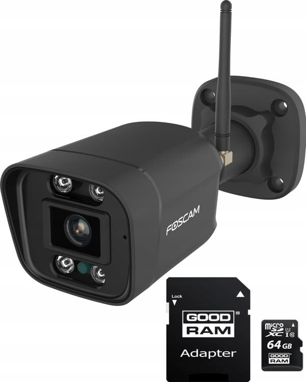 Foscam V5P Wifi-kamera Svart