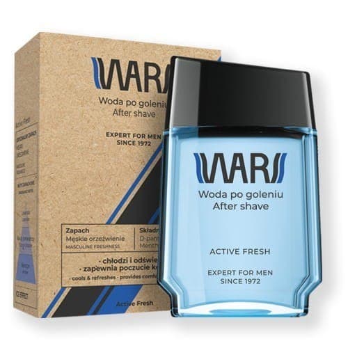Wars Expert for Men Aftershave Active Fresh 90ml