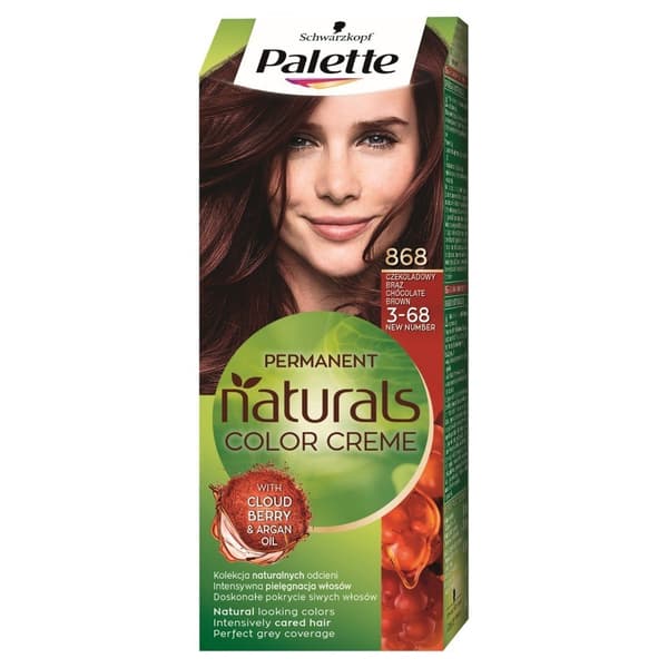 Palette Permanent Natural Colors Chocolate Braz Nro 868