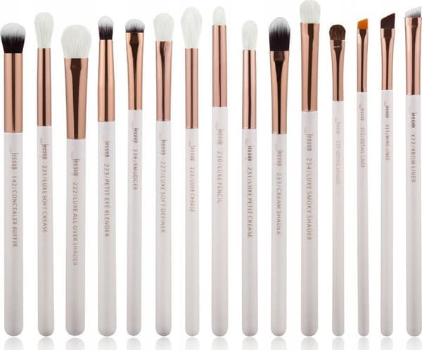 JESSUP_SET Sminkborstar ögonmakeupborstar T220 15st