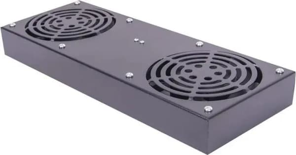 TKH Ventilationspanel til vægskabe (2 blæsere) CCAS-PW2-060XW