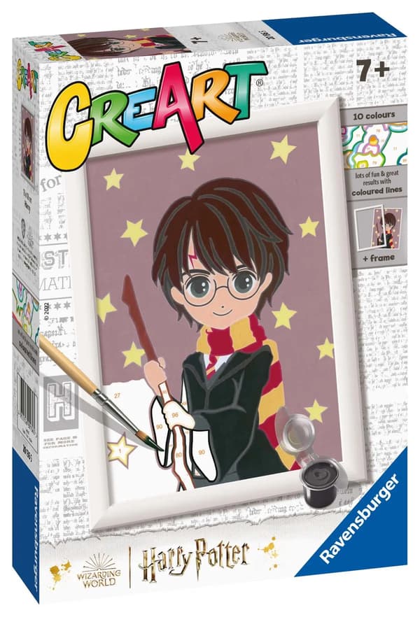 CreArt maleri til børn: Harry Potter: Harry 201365 RAVENSBURGER maling efter tal