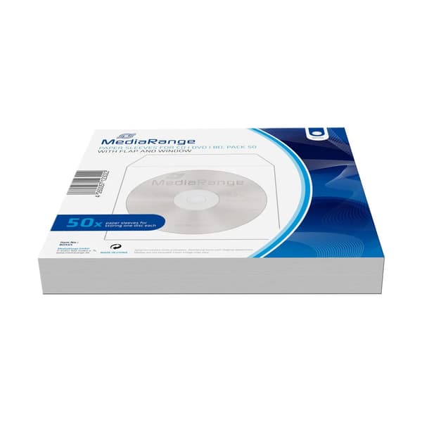 MediaRange Retailpack 50 CD Paperbag w