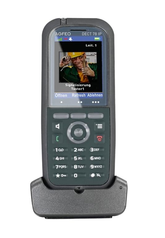 AGFEO DECT 78 IP VoIP-puhelin Harmaa TFT