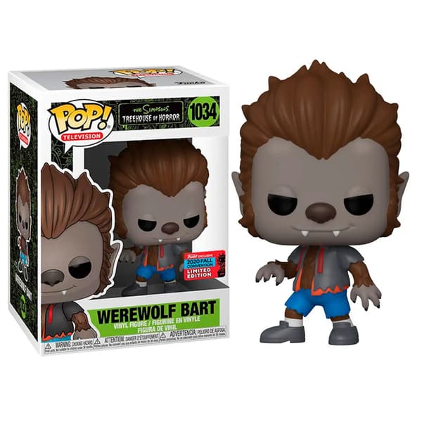 POP-figuuri The Simpsons Werewolf Bart Exclusive