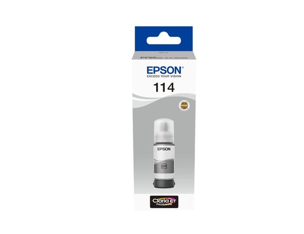 Epson EcoTank grå T 114 70 ml T 07B5