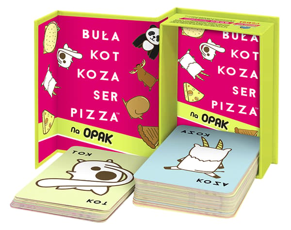 Spel Bula Cat Goat Cheese Pizza - Förpackning