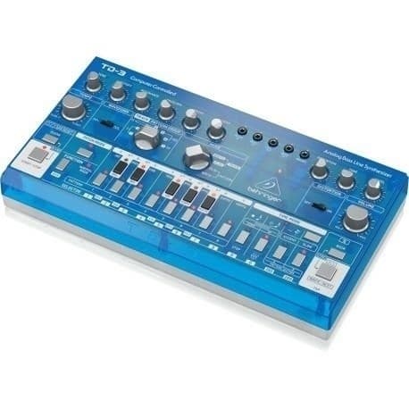 Behringer TD-3-BB Bass Line Synthesizer Blå Transparent