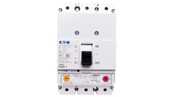 Effektbrytare 125A 3P 36kA NZMC1-A125 271397