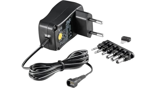 Adapter til bærbar computer Goobay 7.2 W, 0.6 A, 12 V (67950)