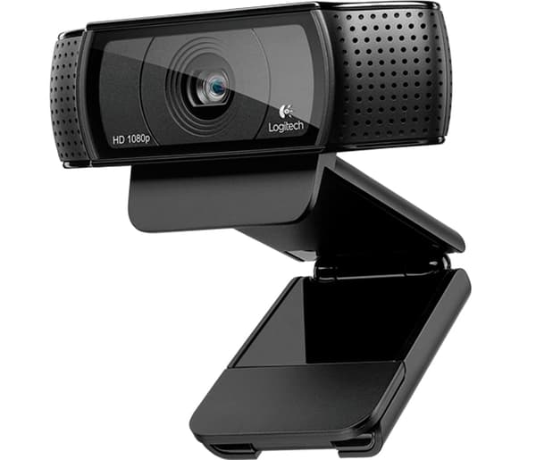 Logitech HD Pro C920 webcam 1920 x 1080 pixel USB 2.0 Sort