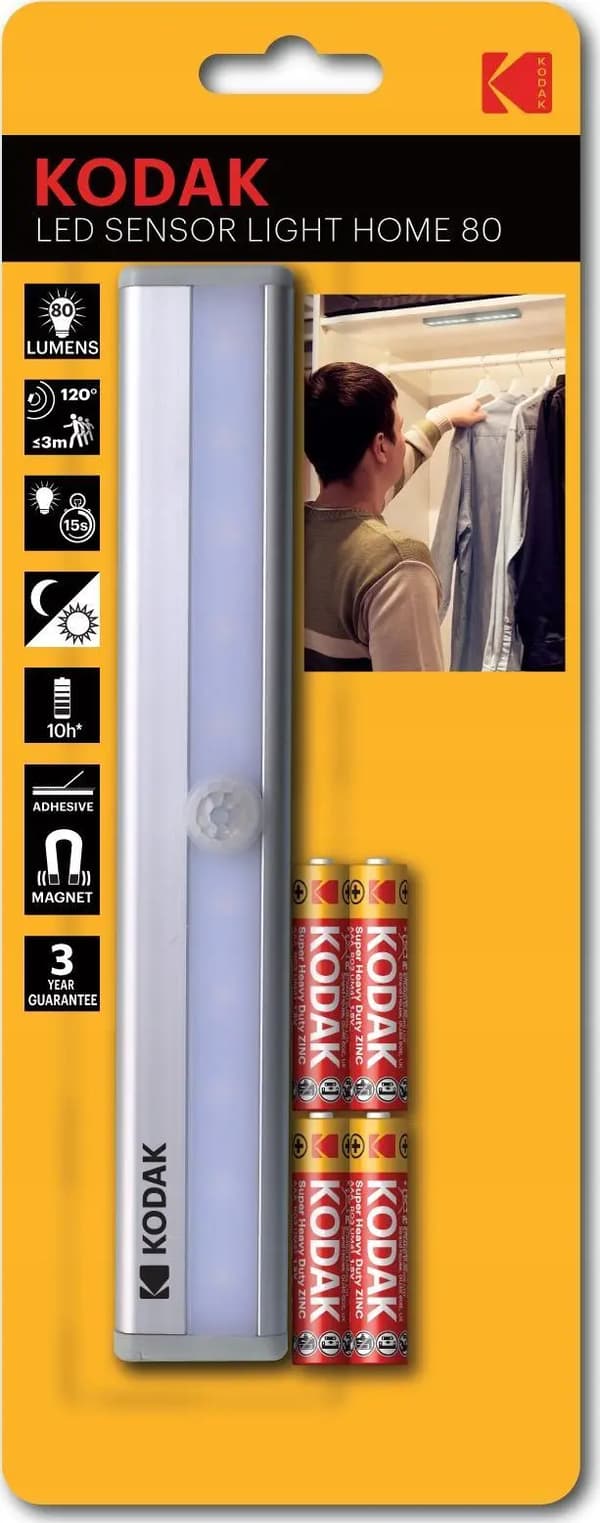 Kodak-lamppukaappi, vitriinivalaisin Kodak Home 80
