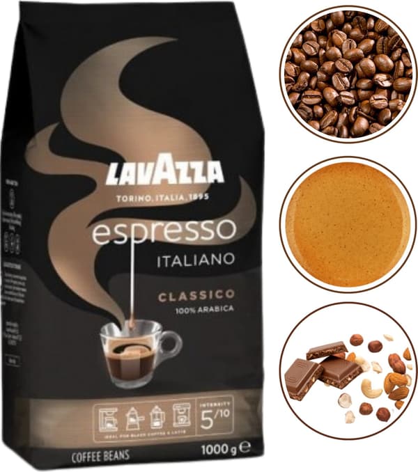 Lavazza Caffè Espresso Classico Kahvipapu 1kg