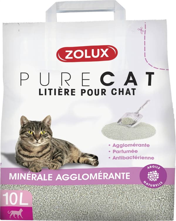 Zolux PureCat Floral kattegrus 10 l