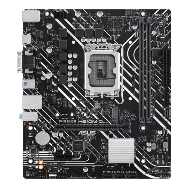 ASUS Bundkort PRIME H610M-D - micro ATX - Socket LGA1700 - Intel H610