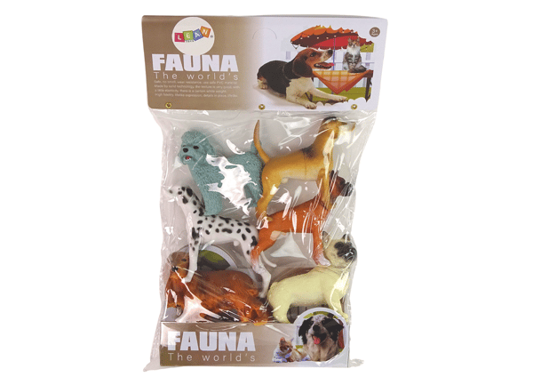 Rene racer hundefigurer sæt xh 6 stk