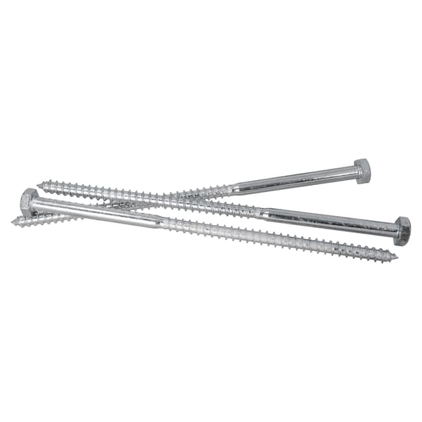 TRÆINDLÆG MED NØGLE, GALVANISERET 82501 12*220MM