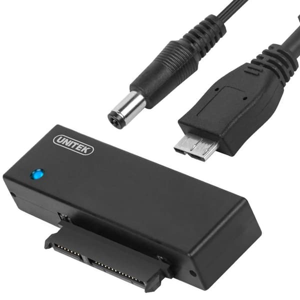 Unitek USB 3.0 - SATA virtalähteellä