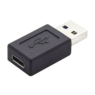 Adapter USB USB-C - USB Sort