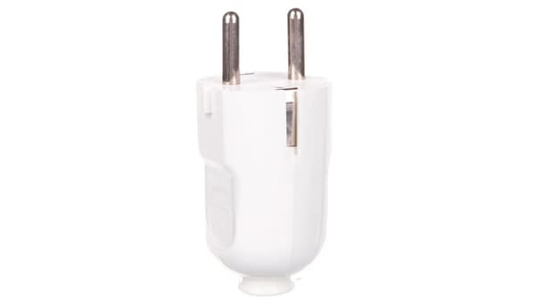 Fangstprop med/u 10A 250V FWKB hvid 51.228