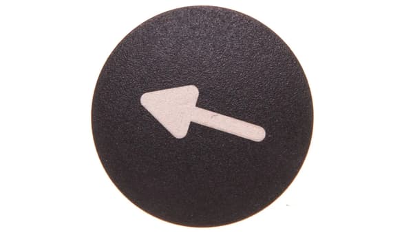 Indsats til champignonknap 22mm sort M22-XDP-S-X7 218261
