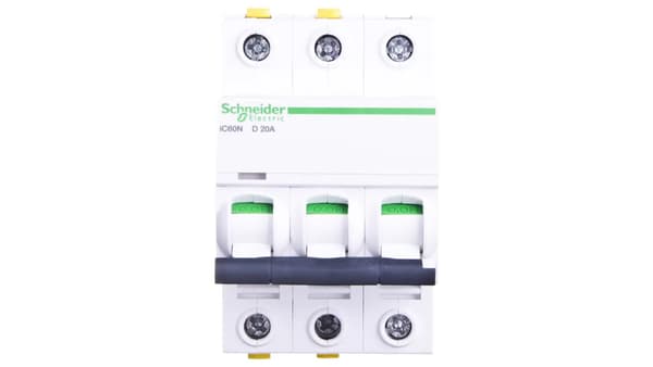 Schneider Electric effektkontakt IC60N 3P 20A D - A9F05320