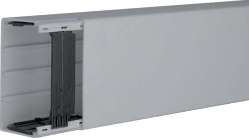 PVC-sähköasennuskanava 60x110mm harmaa LF6011007030 /2m/