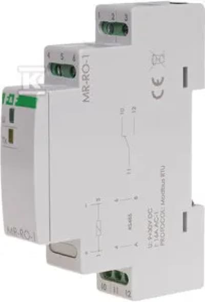 1P 16A relelähdön laajennusmoduuli MODBUS RTU MAX-MR-RO-1 -lähdöllä