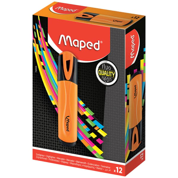 Maped FLUO PEPS ORANGE (3154147425350)