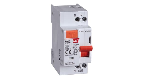 Differentialkoblingsafbryder 2P B 32A 0,03A RKP 1P+N B32A 30mA